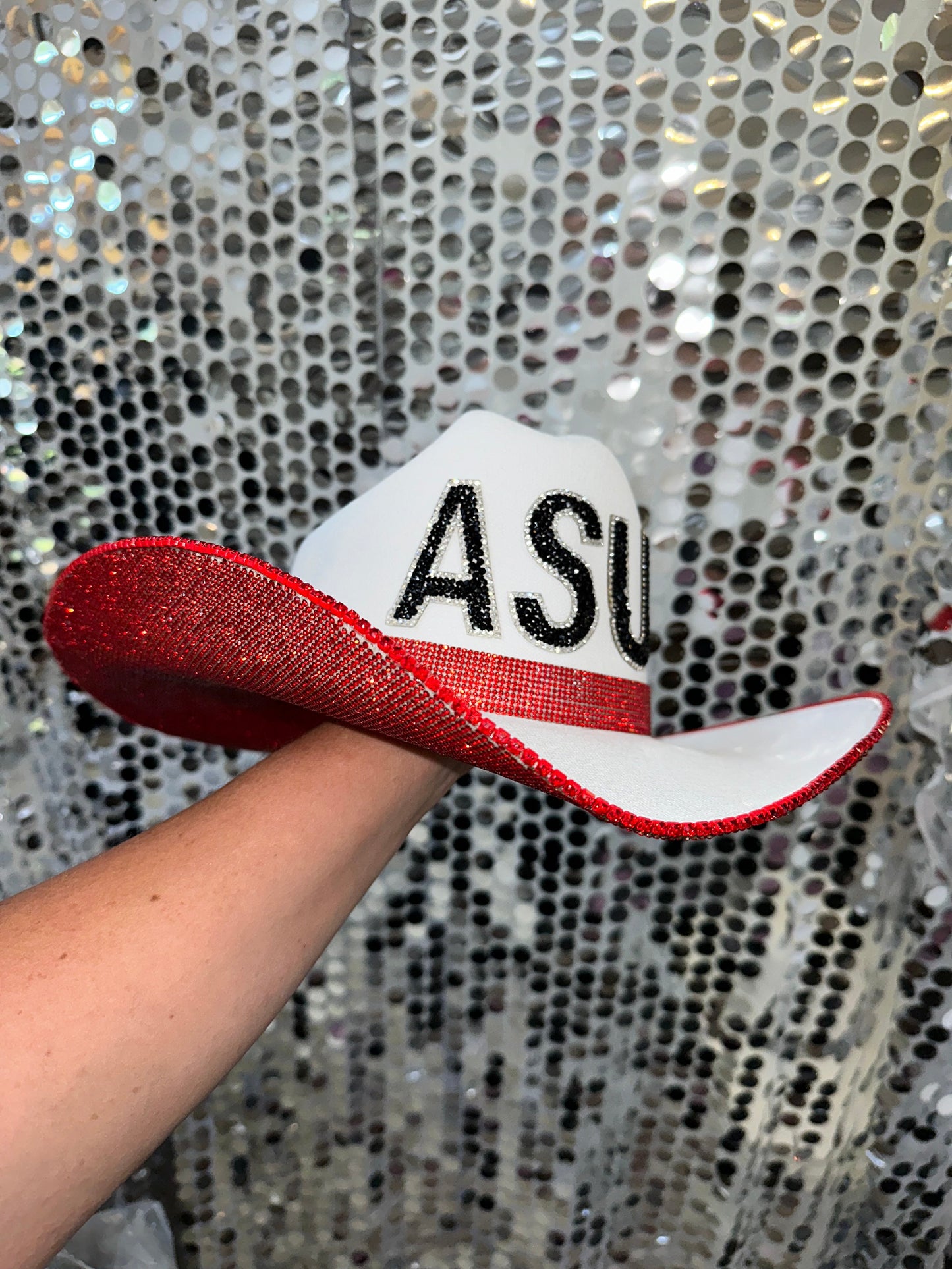 Rhinestone Cowgirls Arkansas State University Red Wolves Hat