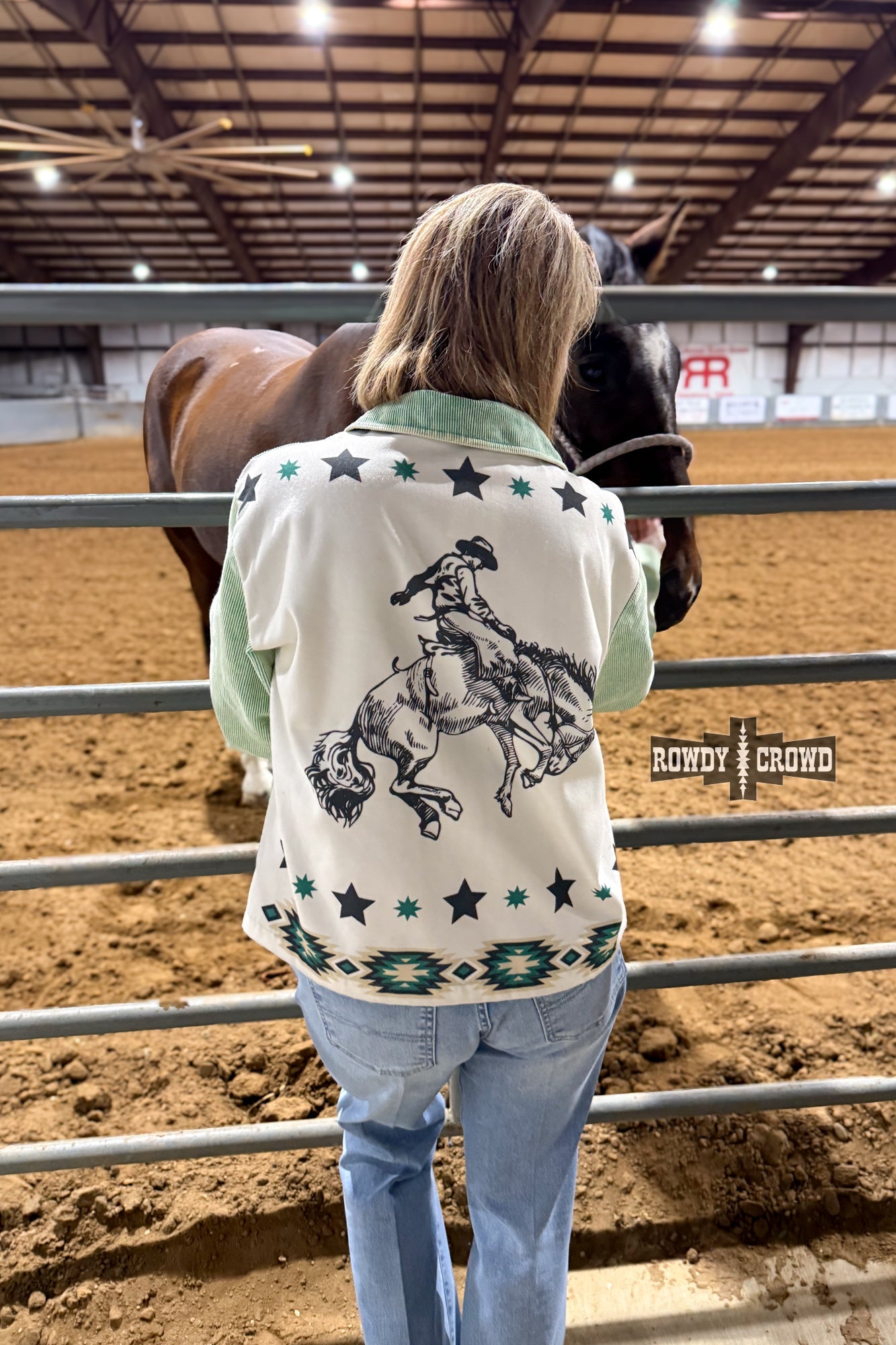 Lawless Western Graphic Corduory Jacket