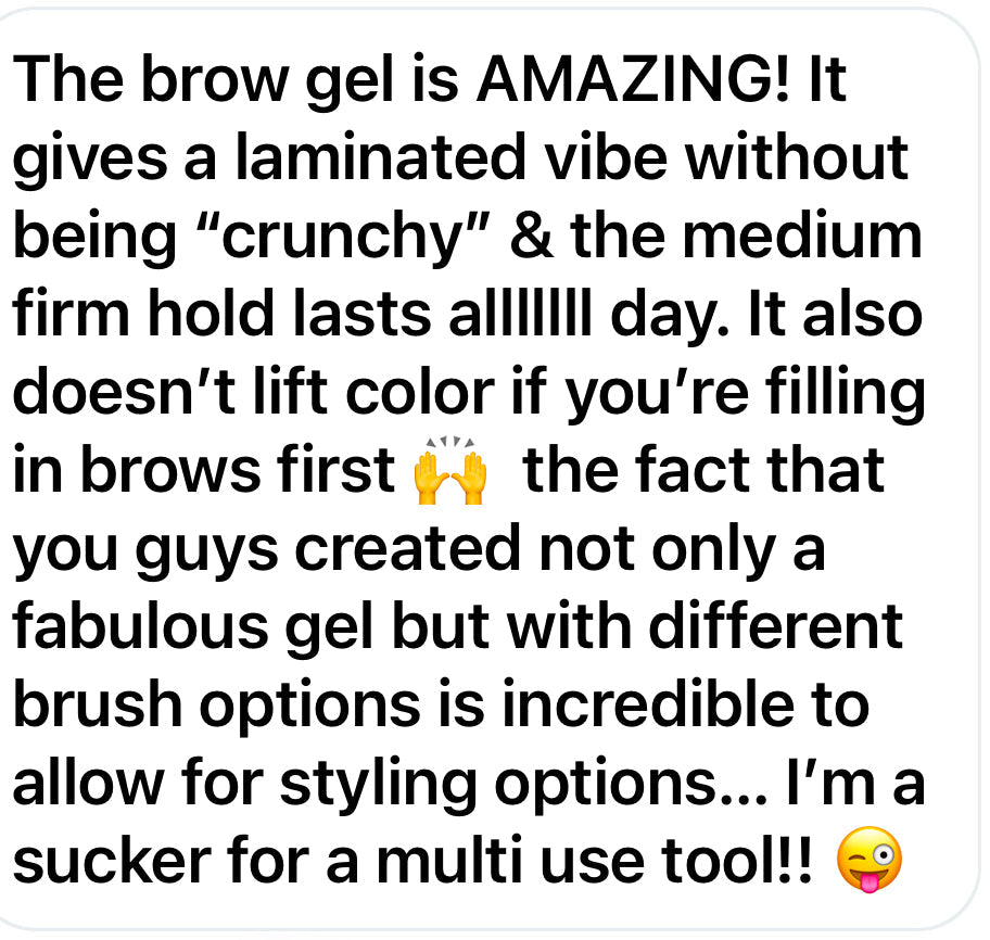 C & D Beauty BrowLock Brow Gel