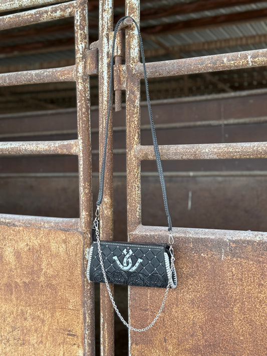 Alamo Saddlery Pony Purse- Horse Shoe