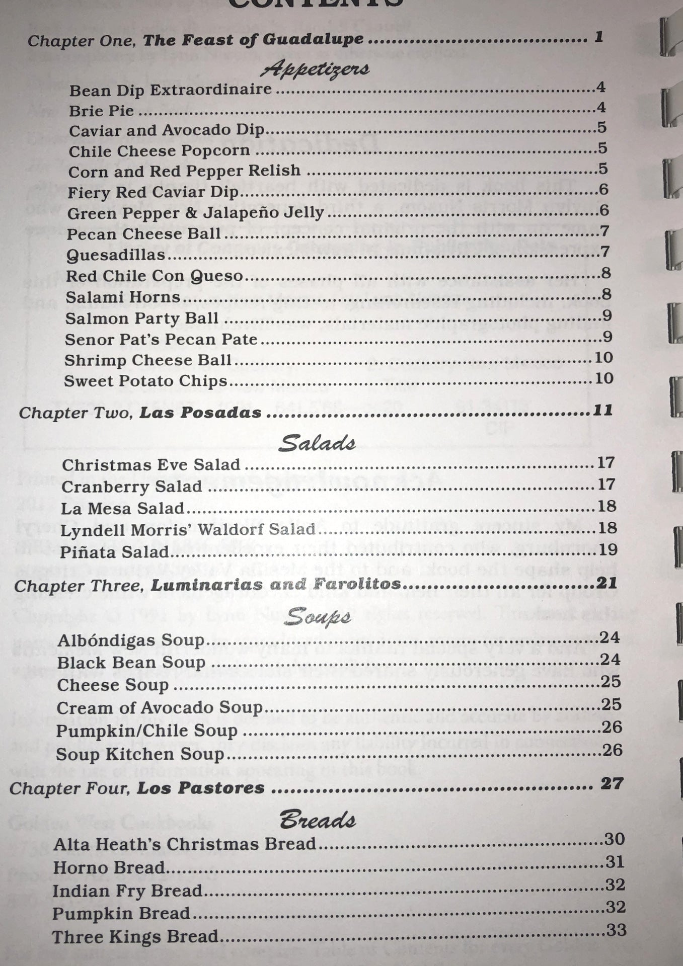 cookbook "Christmas In New Mexico"