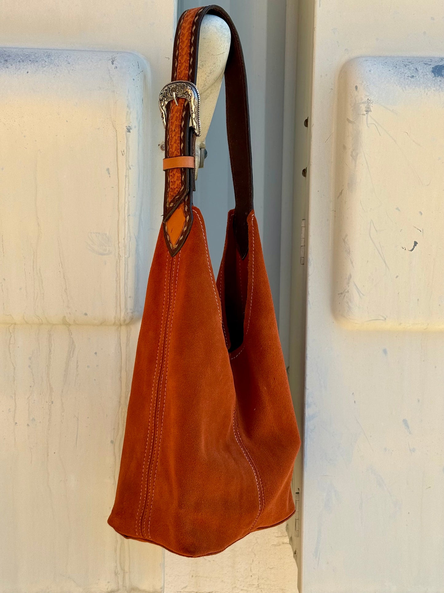Alamo Saddlery Darlin Duo- Rust With Original Cowboy Strap