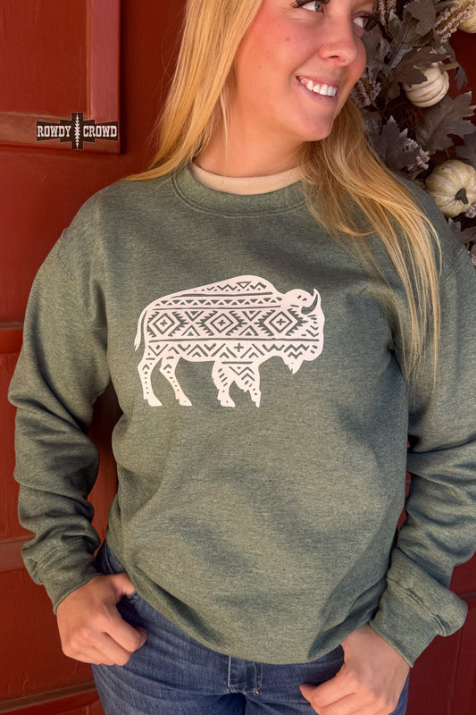 Blazin' Buffalo Sweater