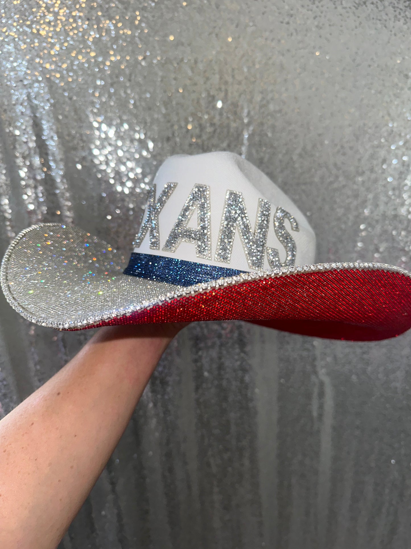 Rhinestone Cowgirl Texans Hat