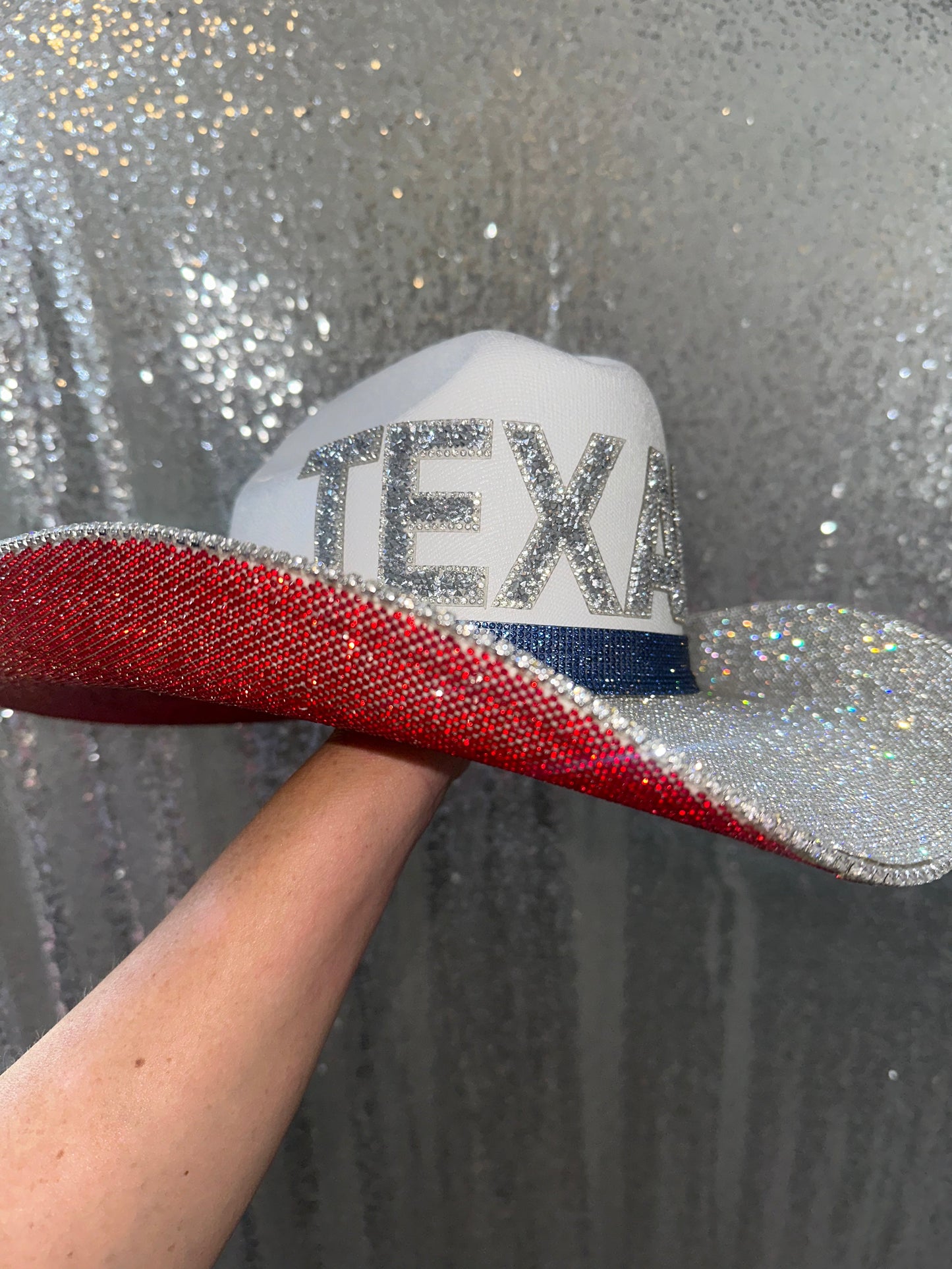 Rhinestone Cowgirl Texans Hat