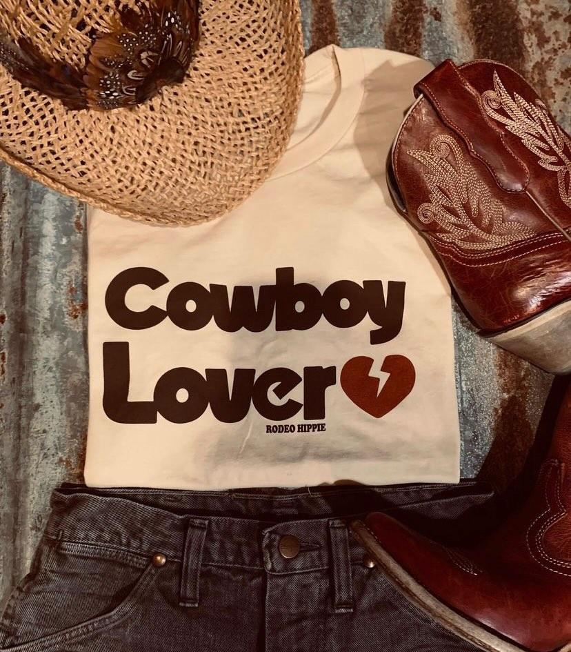Cowboy Lover Tee pre order