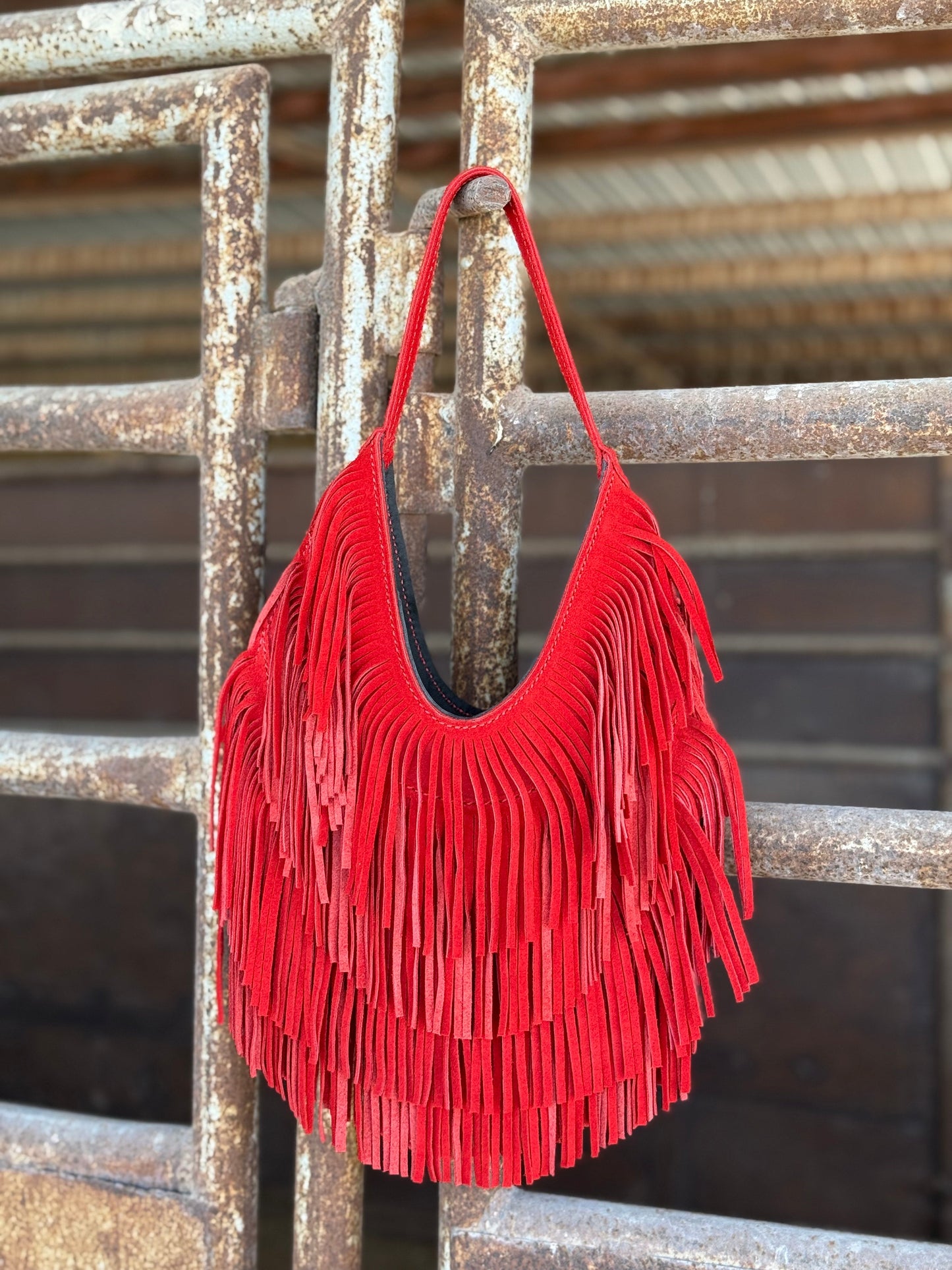 Alamo Saddlery Red- Rowdy Rag Bag