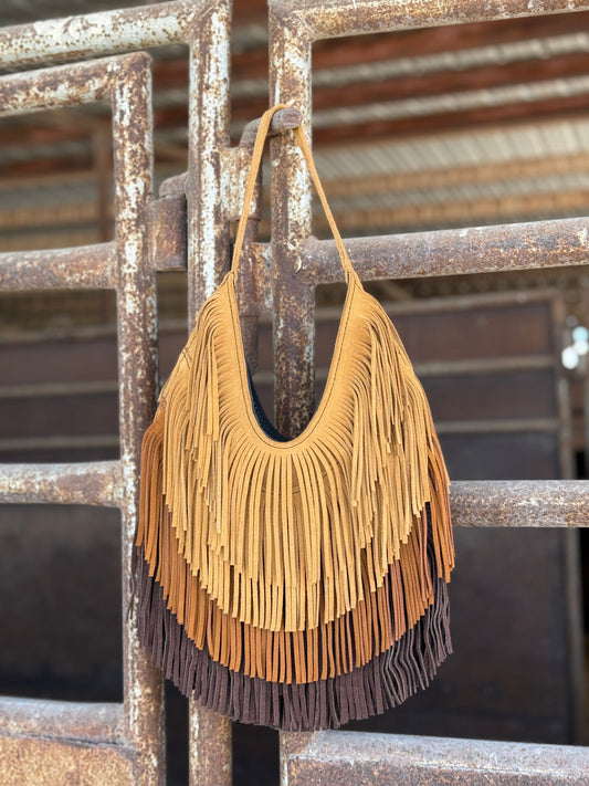 Alamo Saddlery Natural Ombre- Rowdy Rag Bag