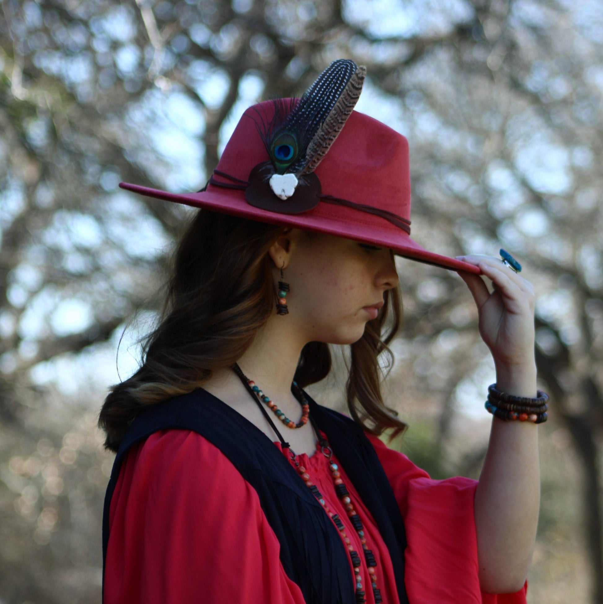 The Jewelry Junkie Natural American Turquoise Necklace w/ Wood Beads & | Baha Ranch Western Wear The Jewelry Junkie Natural American Turquoise Necklace w/ Wood Beads & | Baha Ranch Western Wear