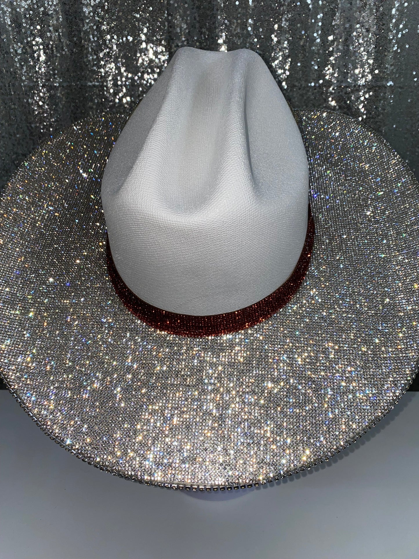 Rhinestone Cowgirl Texas Longhorns Hat