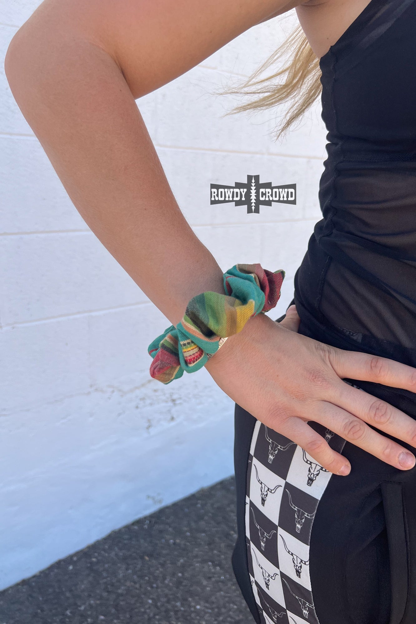 Let's Rodeo Scrunchie