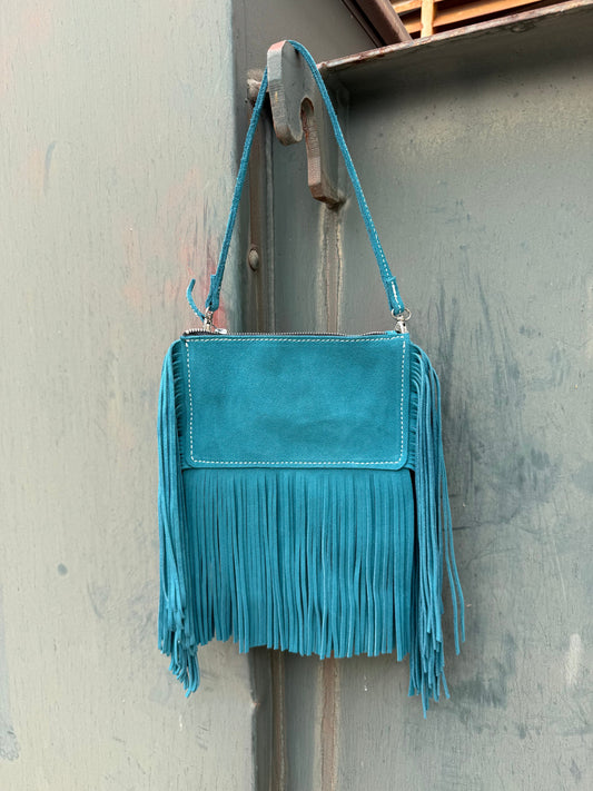 Alamo Saddlery Raglet Bag- Turquoise