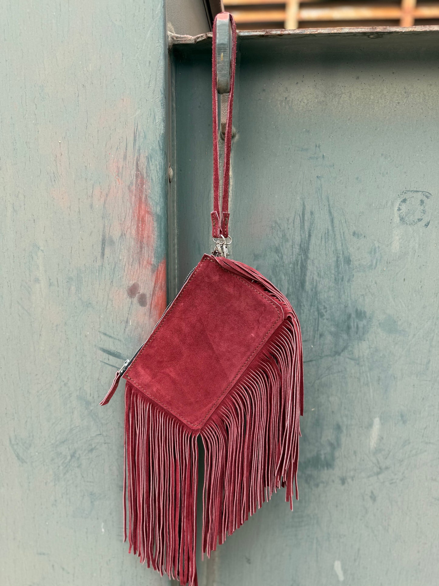 Alamo Saddlery Raglet Bag- Wine