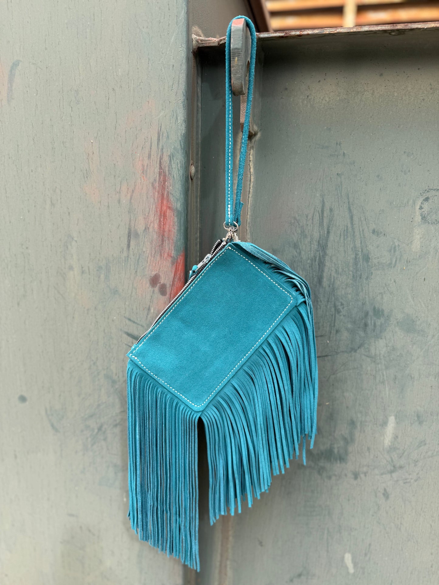 Alamo Saddlery Raglet Bag- Turquoise