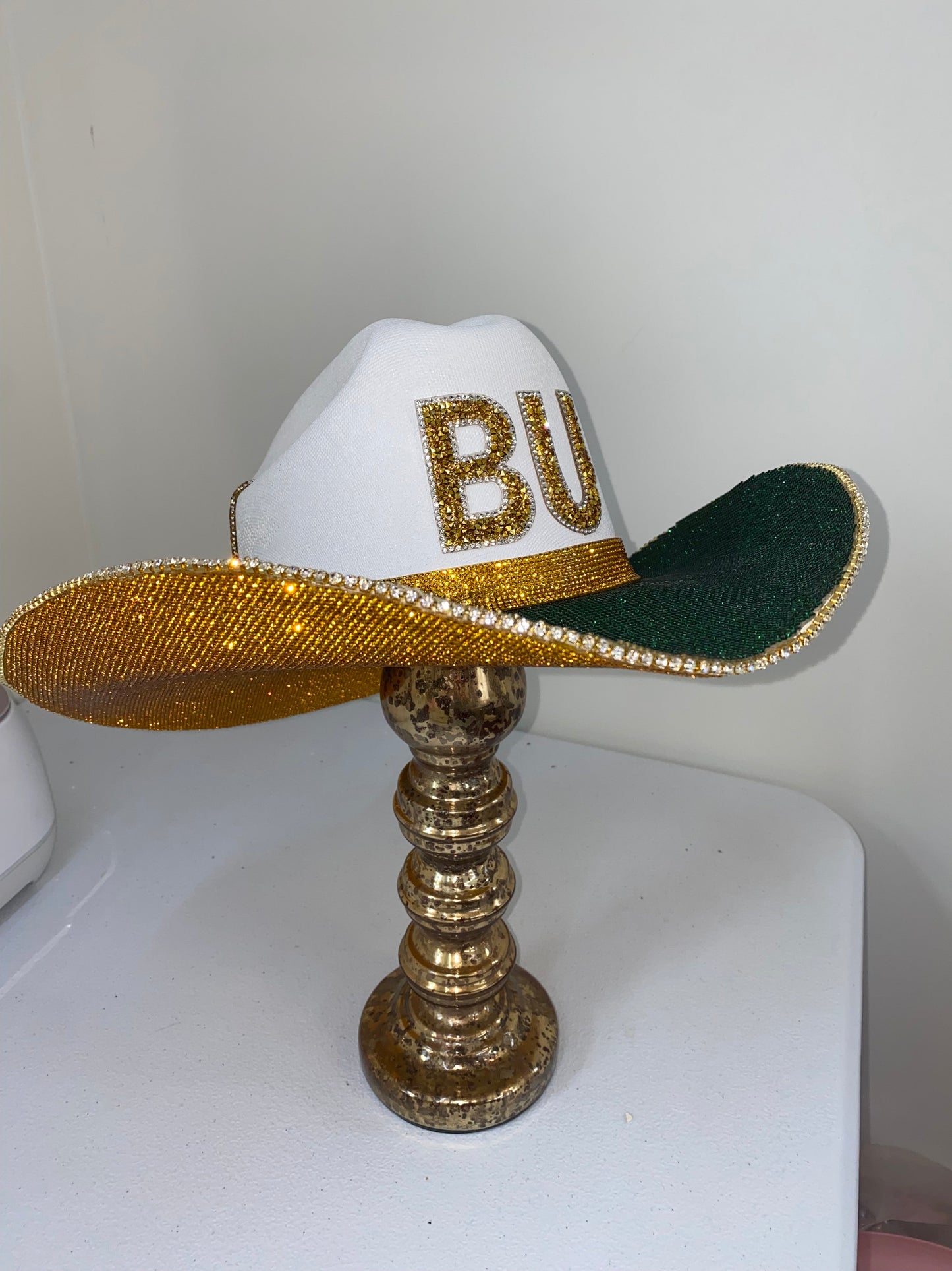 Rhinestone Cowgirl Bears Baylor University Hat