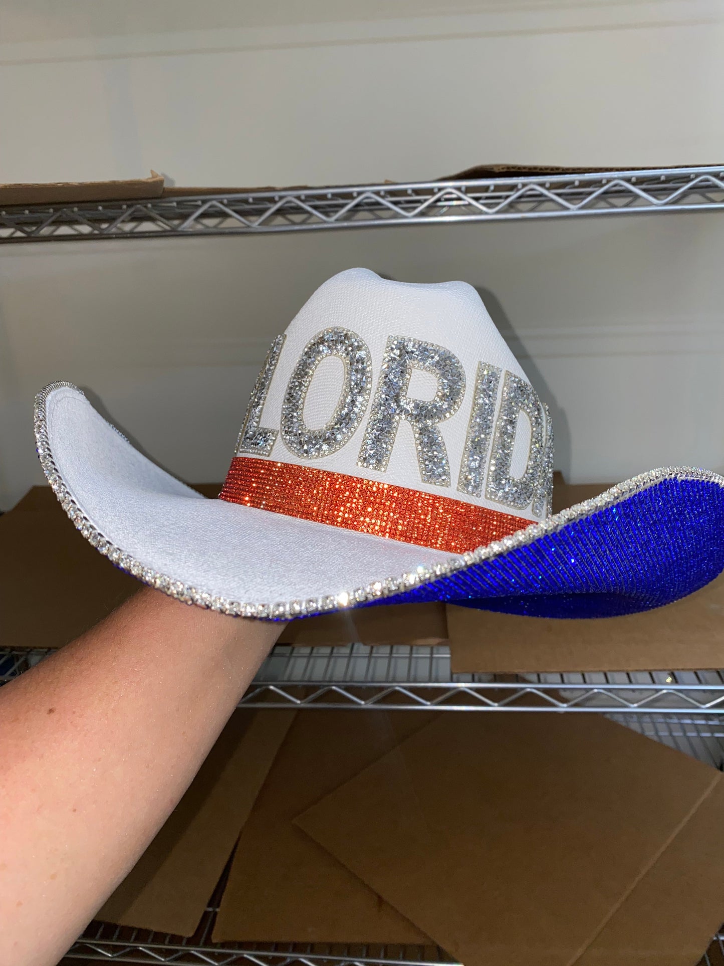 Rhinestone Cowgirl University of Florida Hat