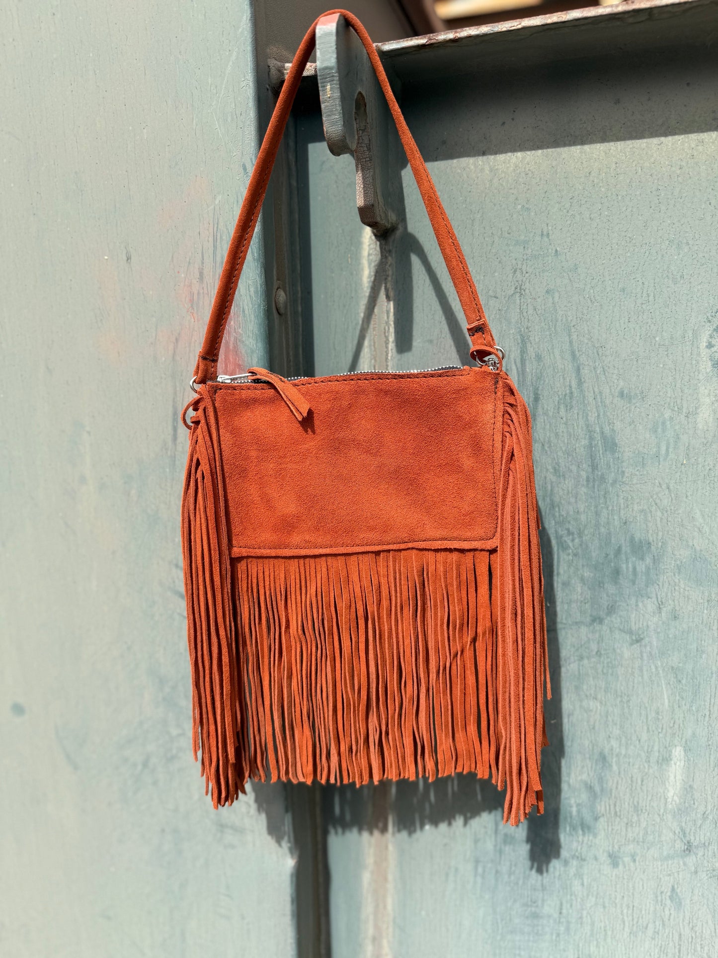 Alamo Saddlery Raglet Bag- Rust