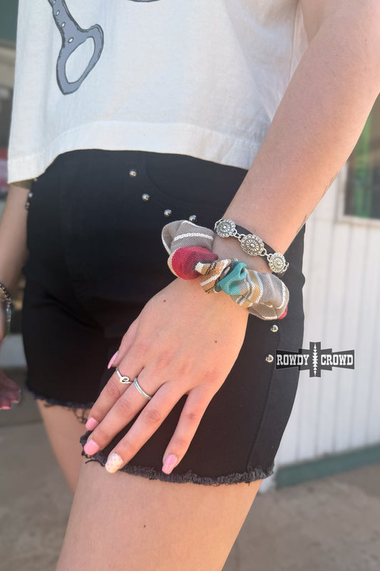 Serape Smoke Scrunchie