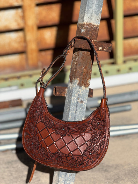 Alamo Saddlery Pistol Purse- Horse Shoe