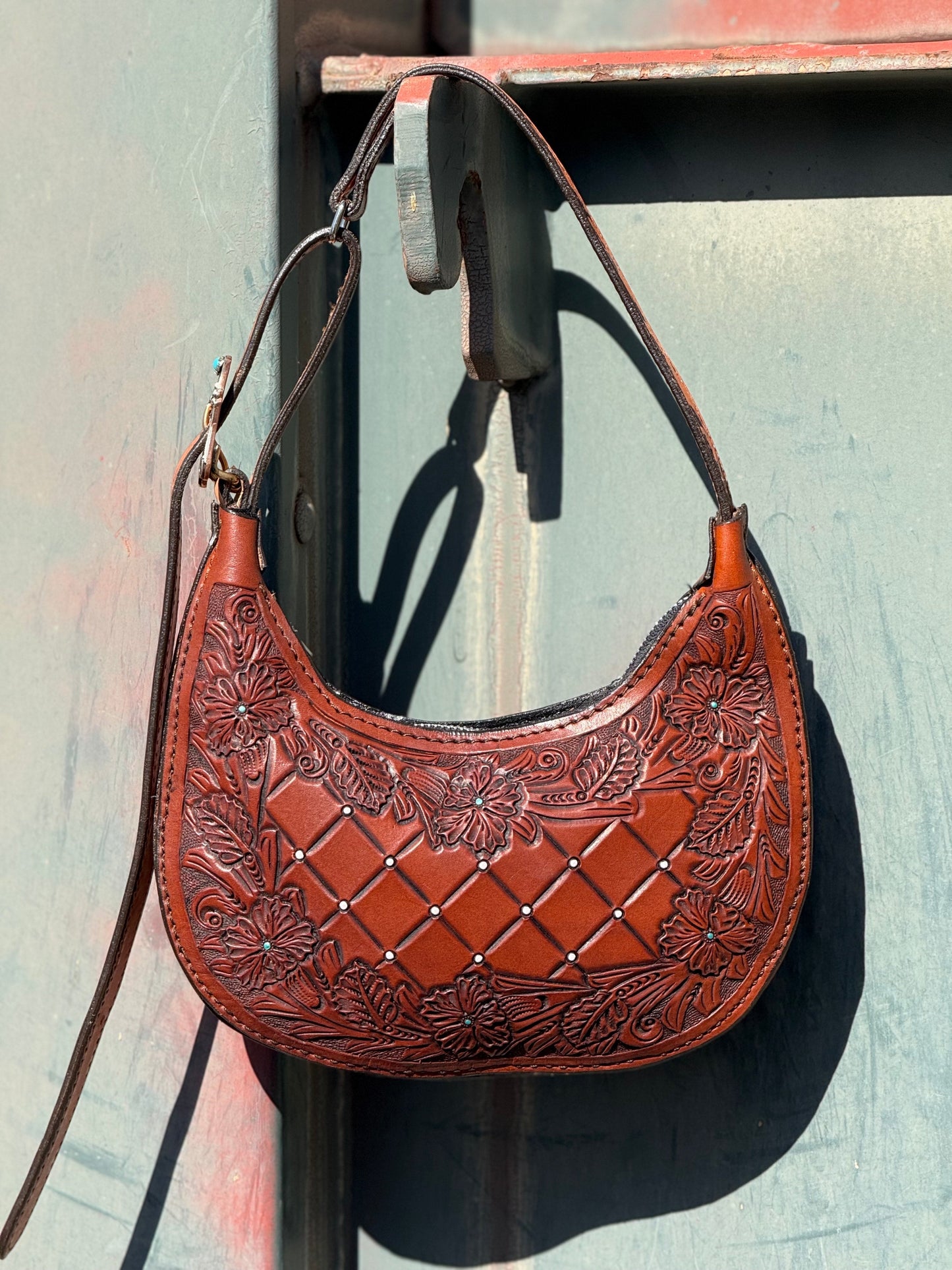 Alamo Saddlery Pistol Purse- Horse Shoe