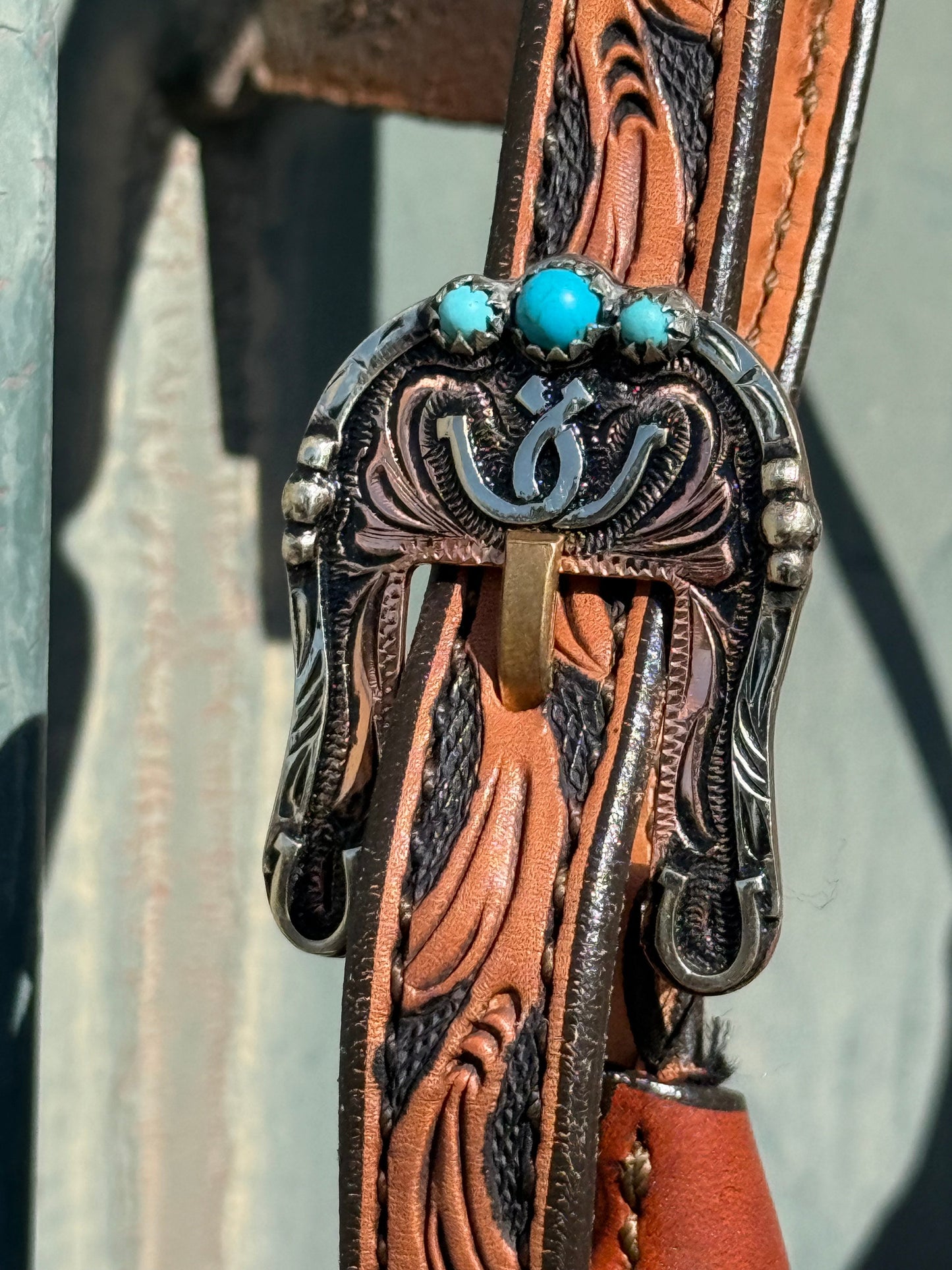 Alamo Saddlery Pistol Purse- Horse Shoe