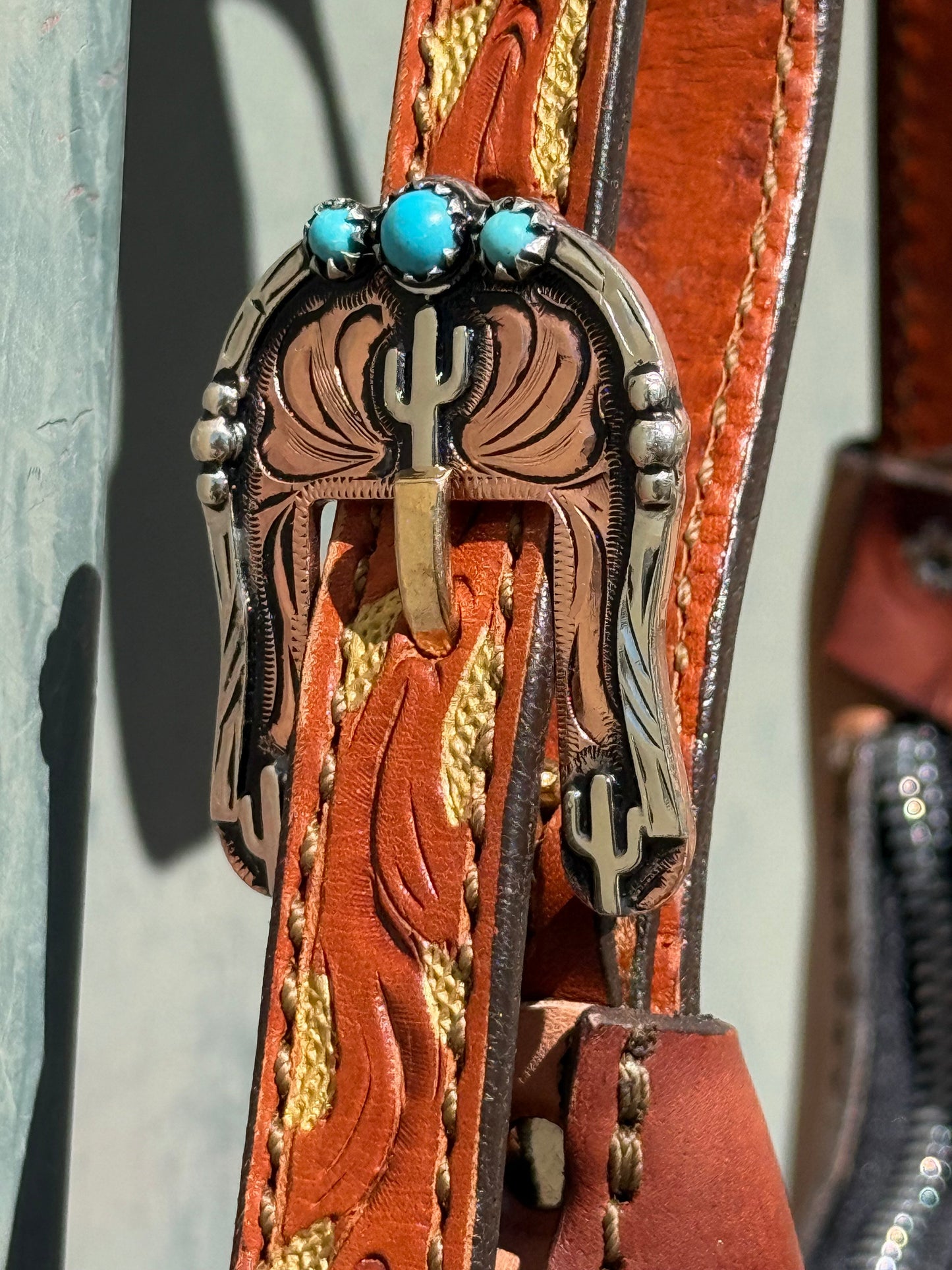 Alamo Saddlery Pistol Purse- Cactus