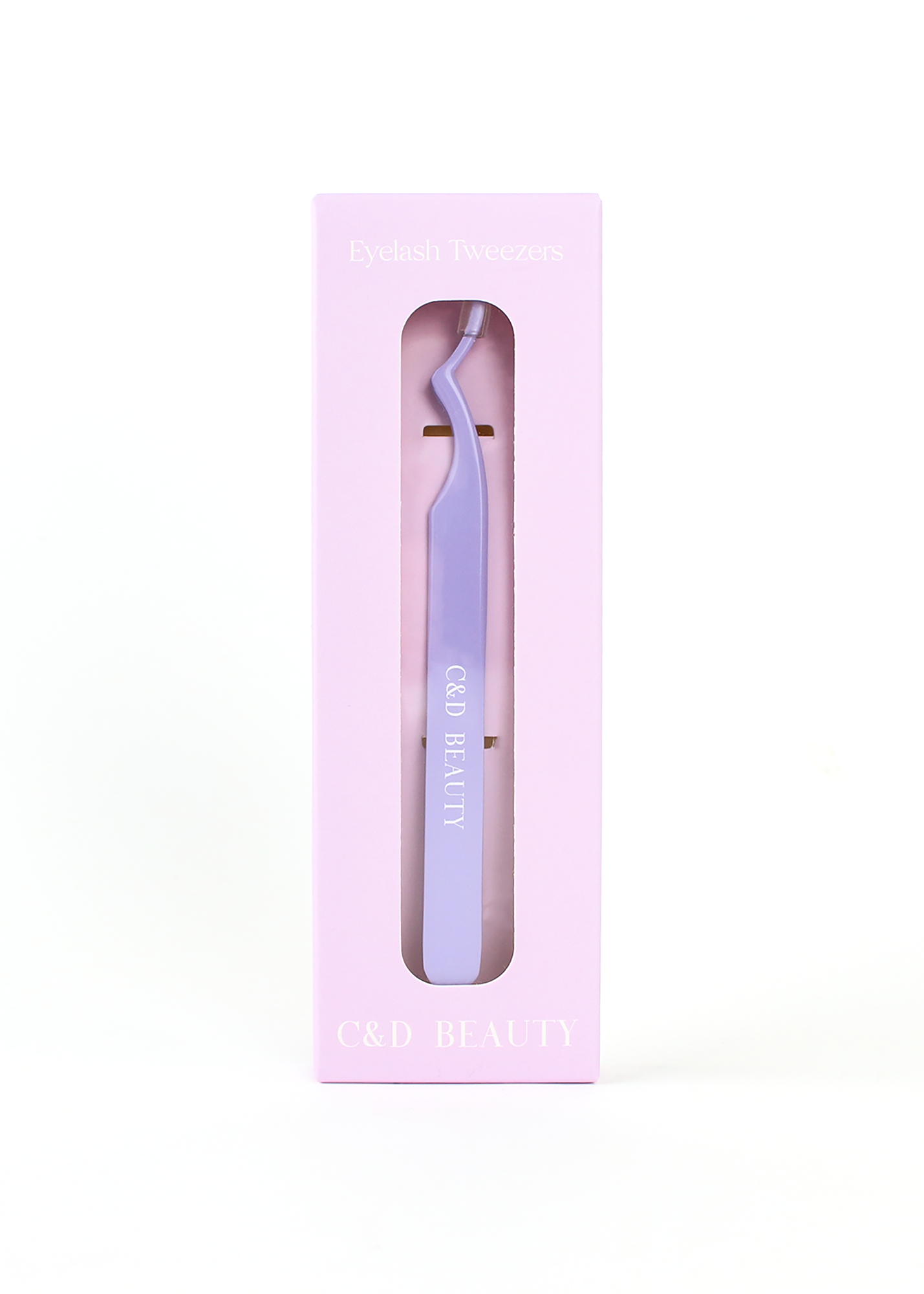 C & D Beauty LuxeGlide Lash Tweezers