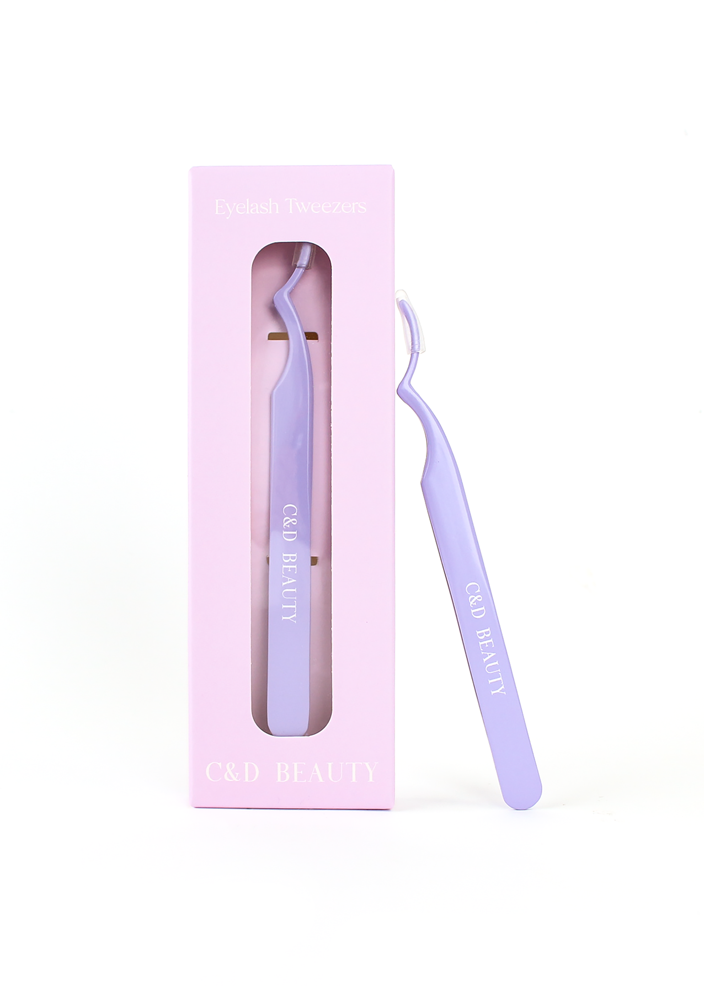 C & D Beauty LuxeGlide Lash Tweezers