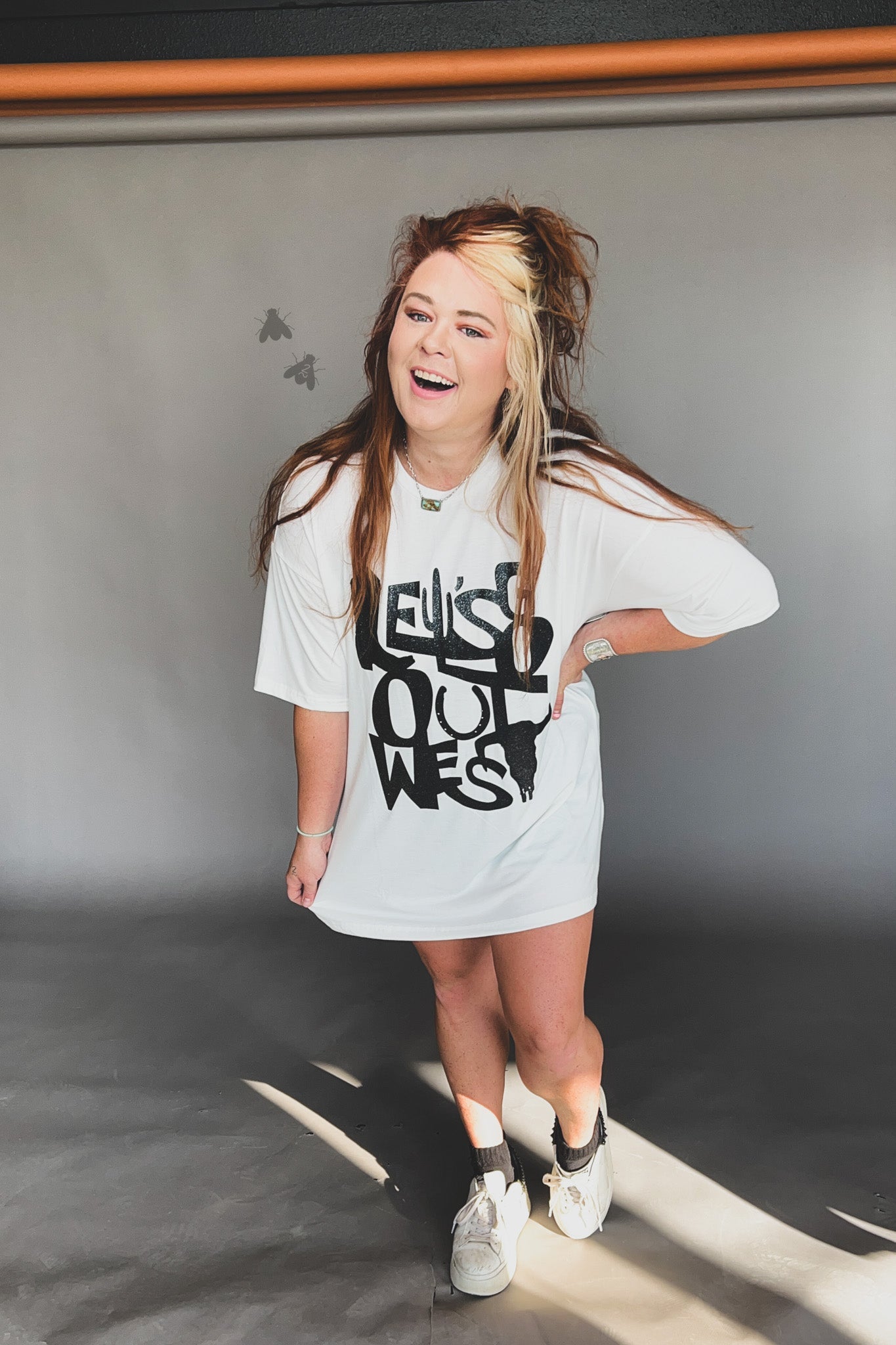 Let's Go Out West Tshirt Dress