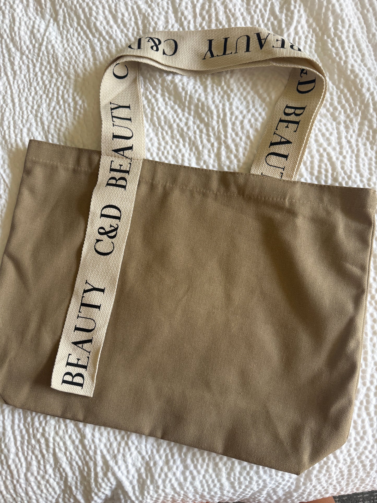 C & D Beauty Canvas Tote