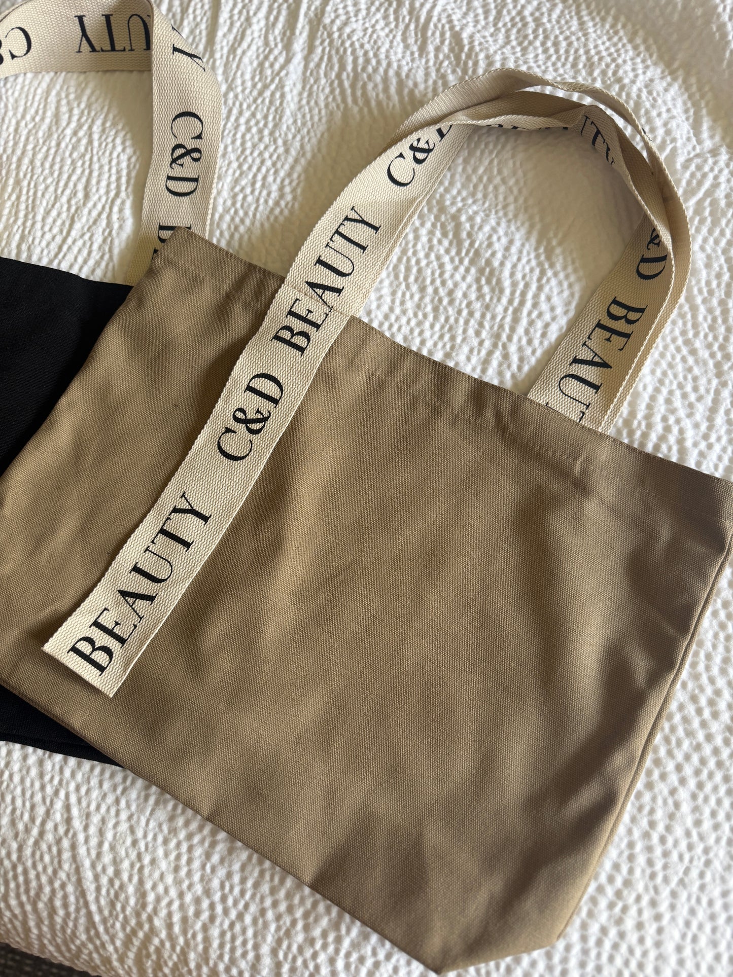 C & D Beauty Canvas Tote