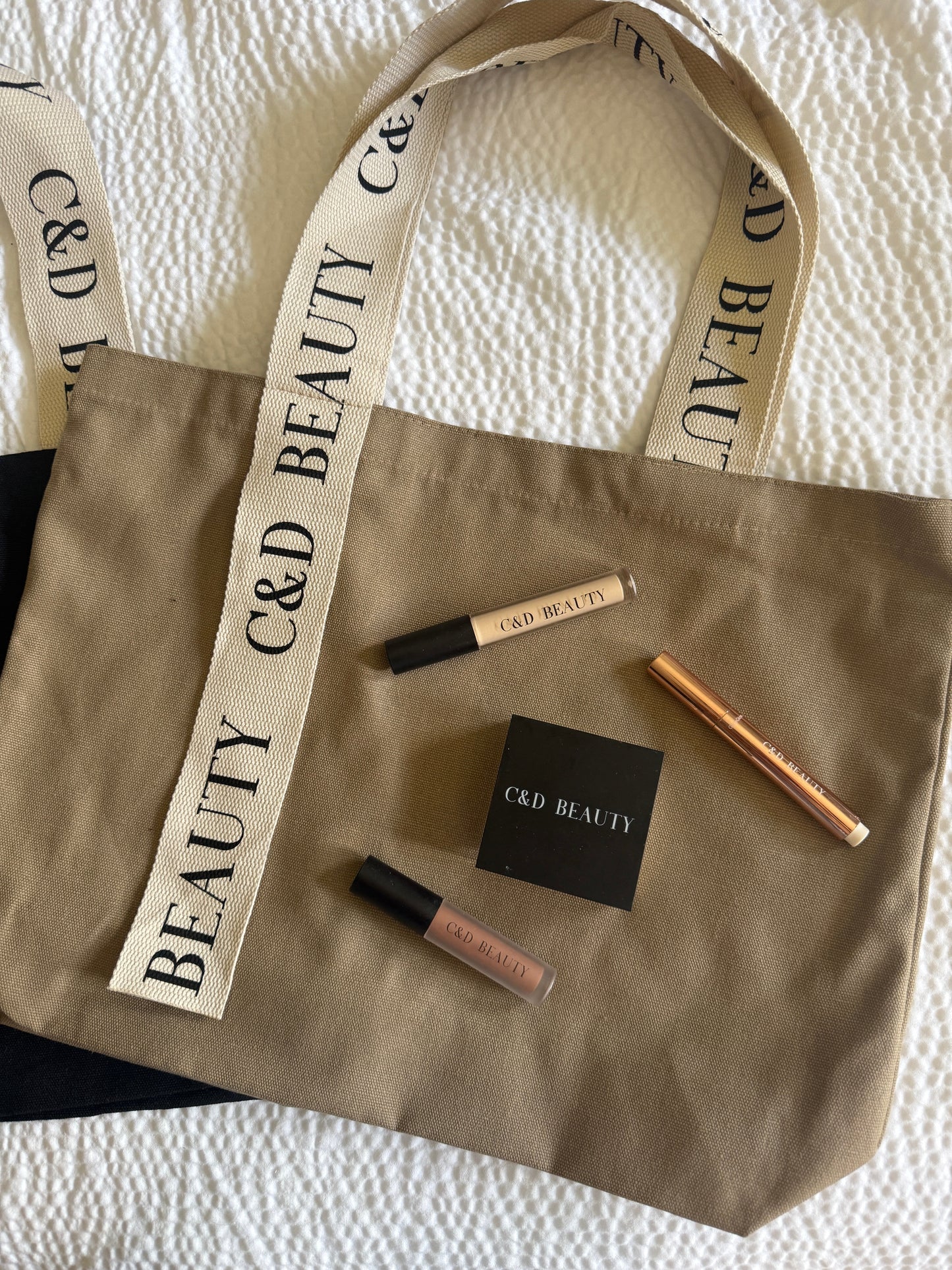 C & D Beauty Canvas Tote