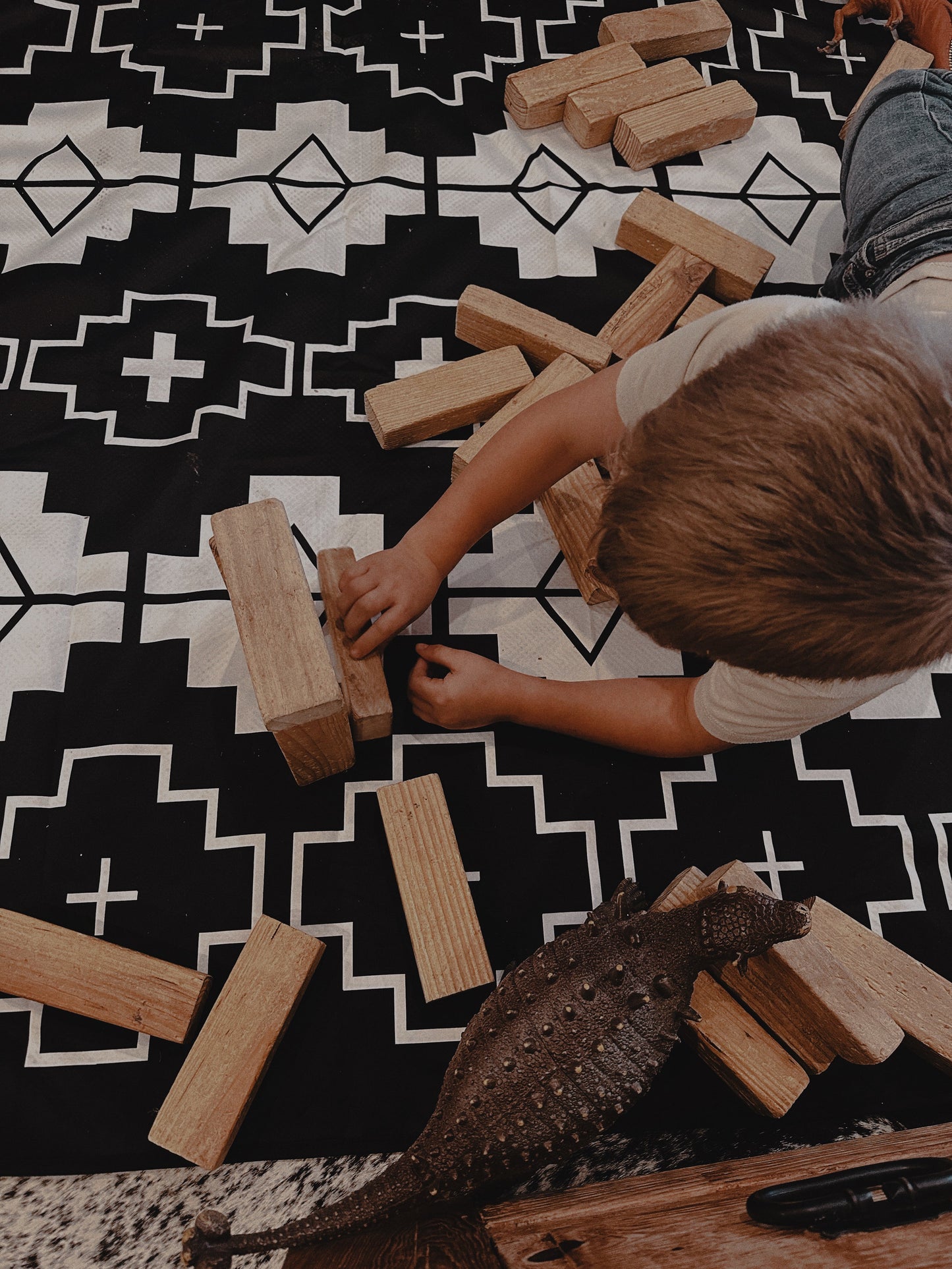 Western Grande New Splat Mat - Black - for High Chairs + Play Time Messes