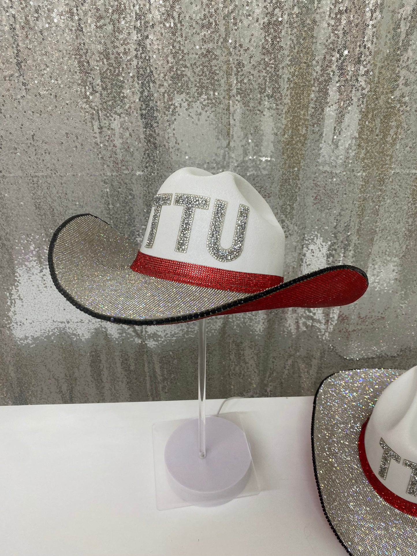 Rhinestone Cowgirls TTU Raiders Foodball Hat