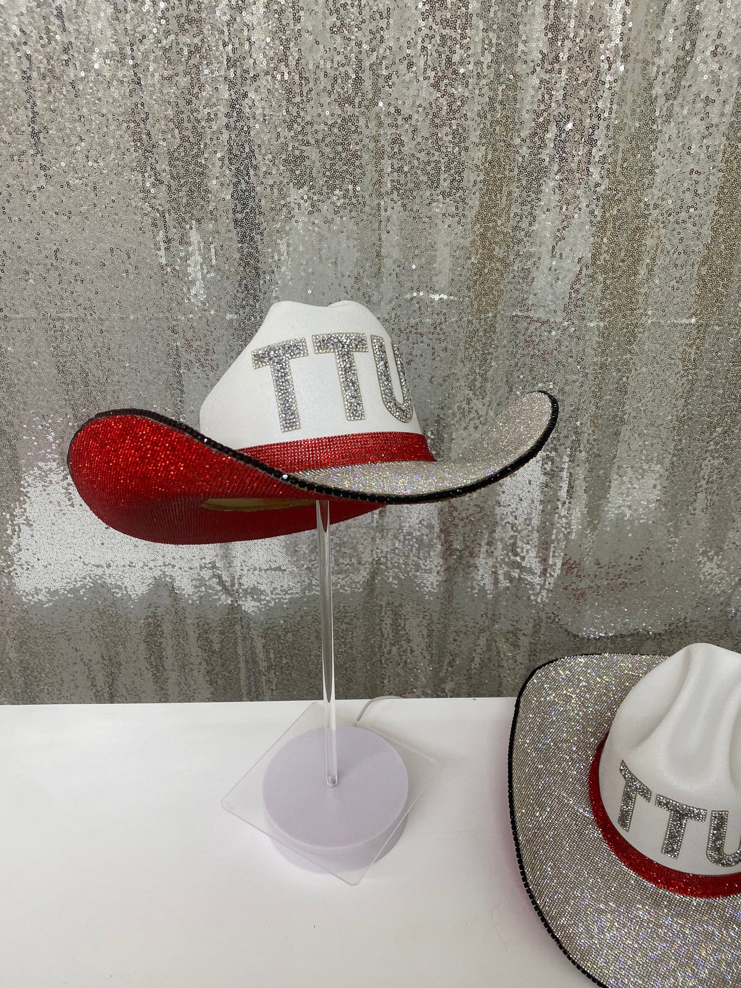 Rhinestone Cowgirls TTU Raiders Foodball Hat