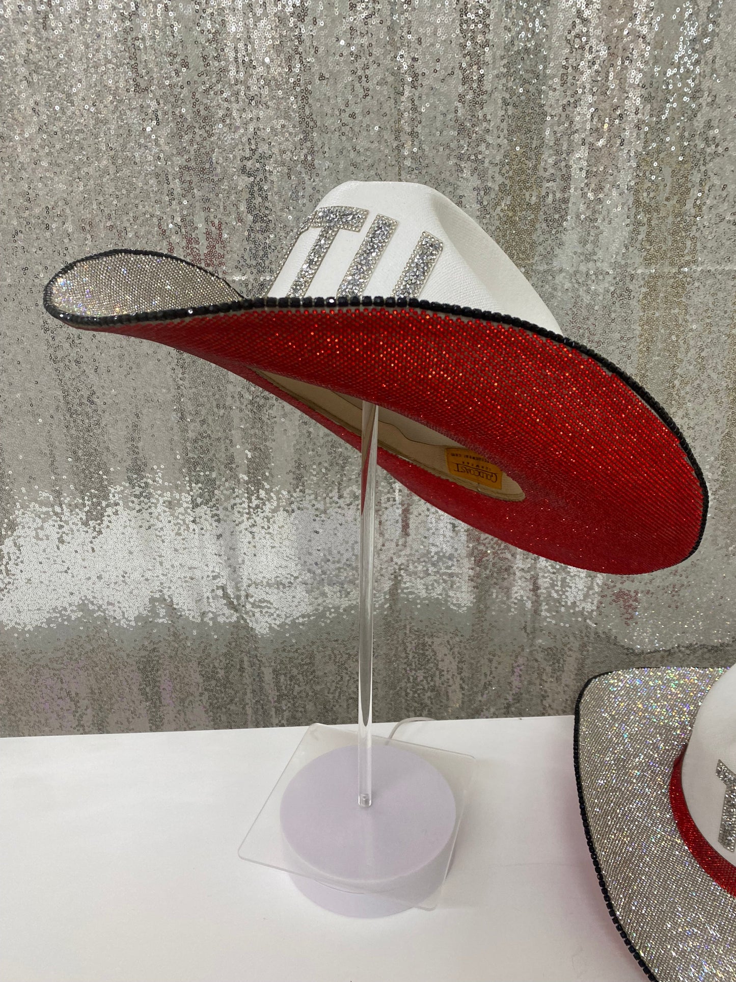 Rhinestone Cowgirls TTU Raiders Foodball Hat