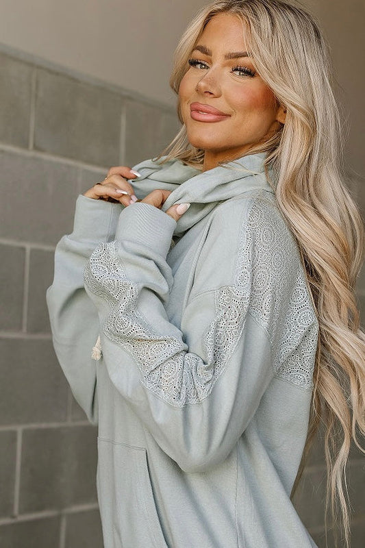 Ampersand Avenue University Hoodie - Wonderstruck Blue