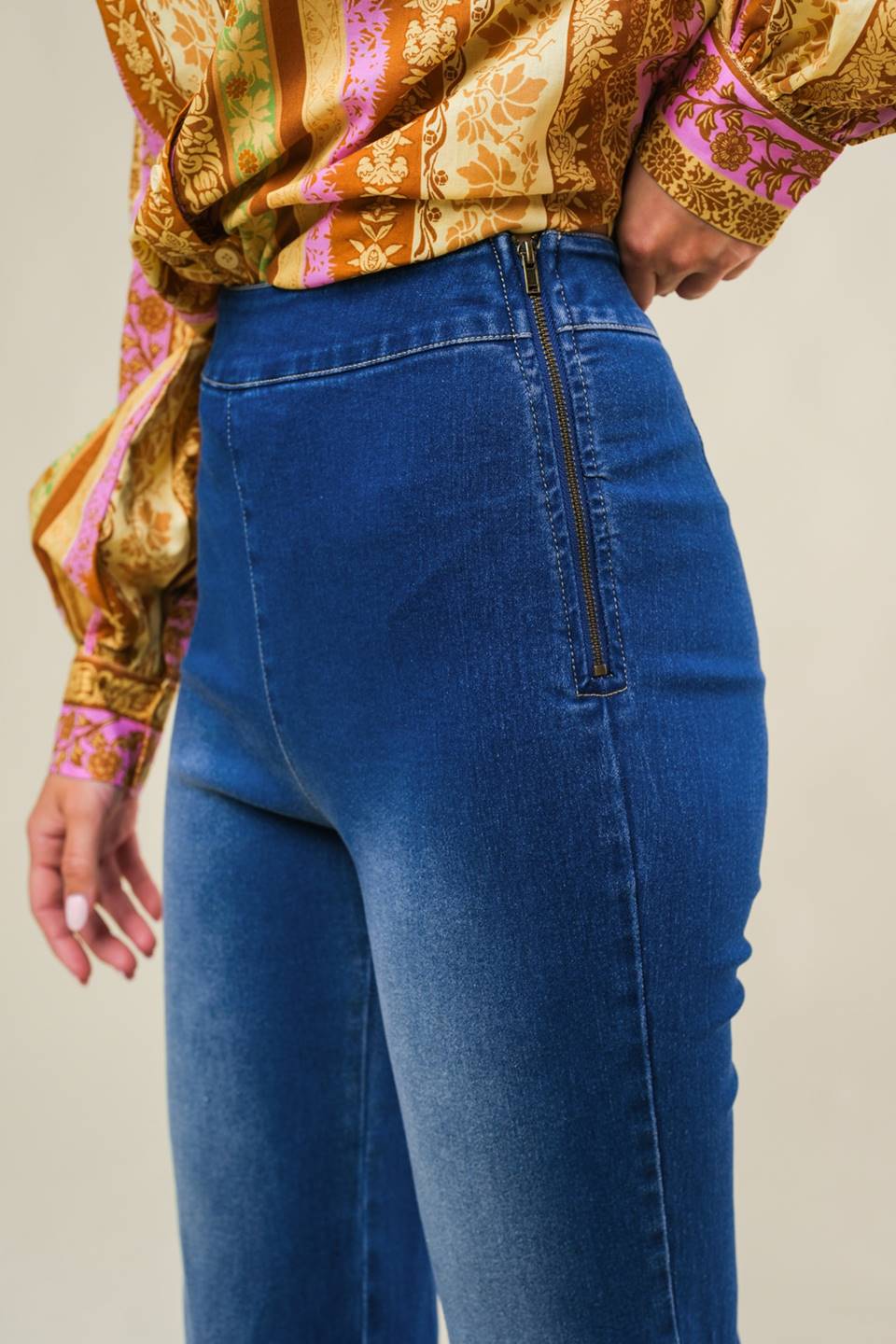 Heavenly Hues Denim Pants