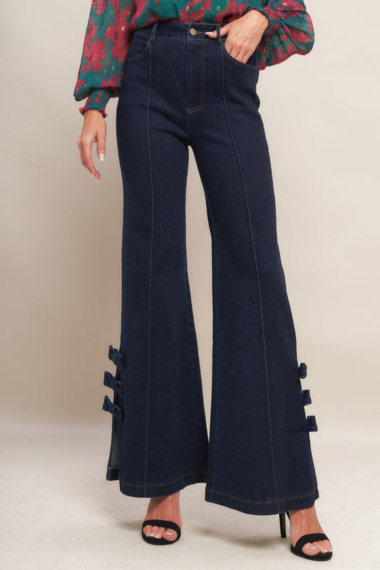 Flying Tomato Vintage Icon Dark Indigo Denim Pants