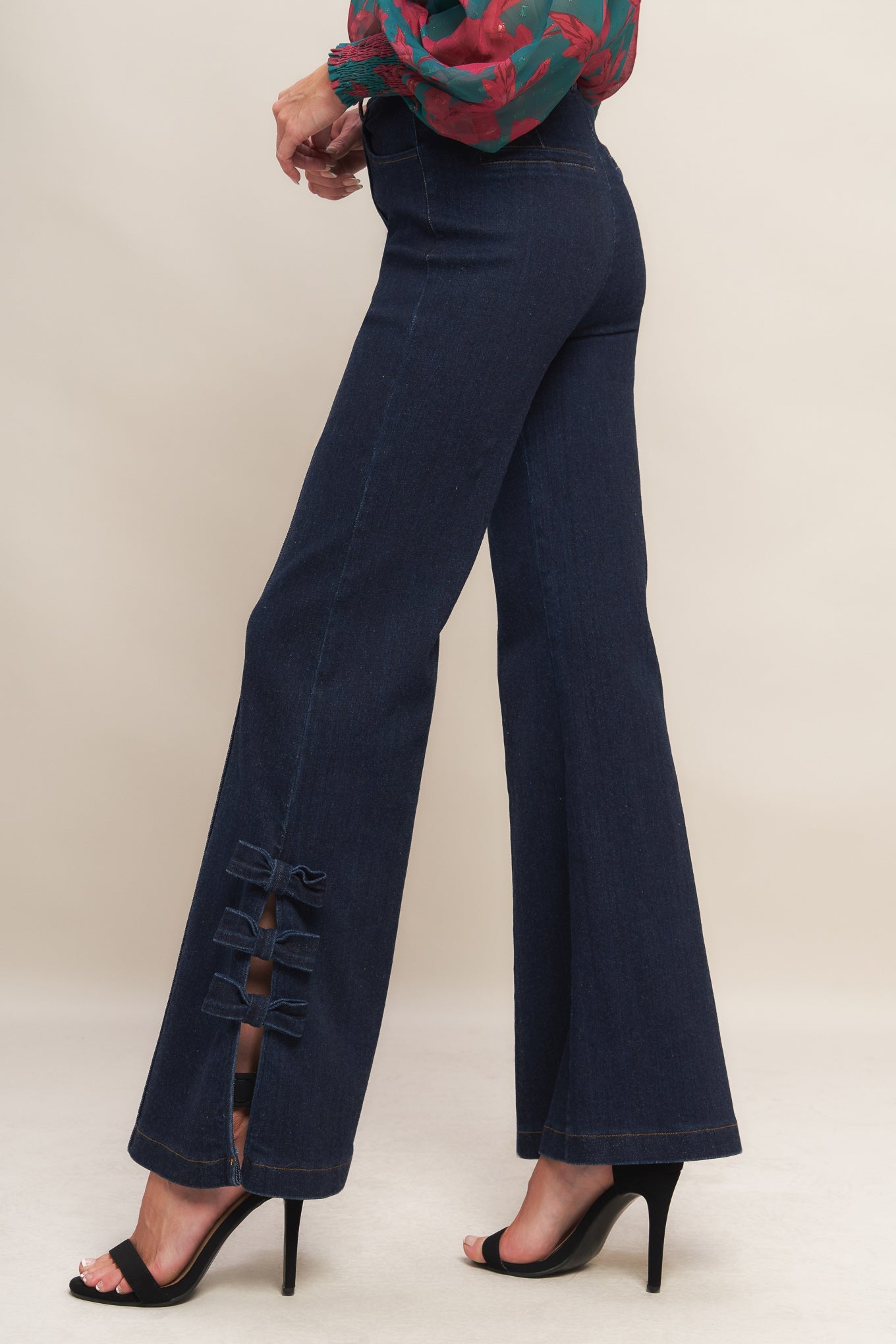 Flying Tomato Vintage Icon Dark Indigo Denim Pants