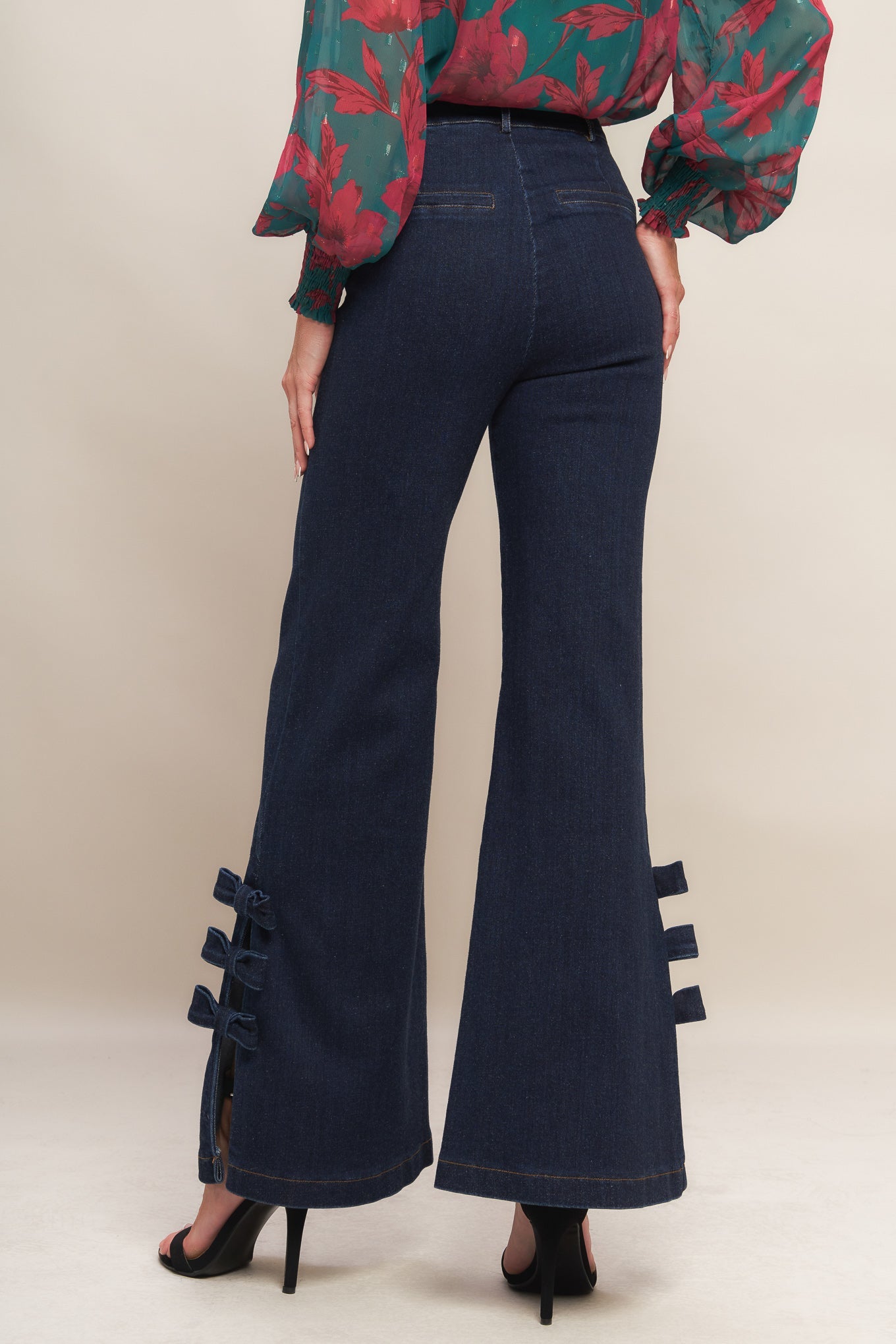 Flying Tomato Vintage Icon Dark Indigo Denim Pants