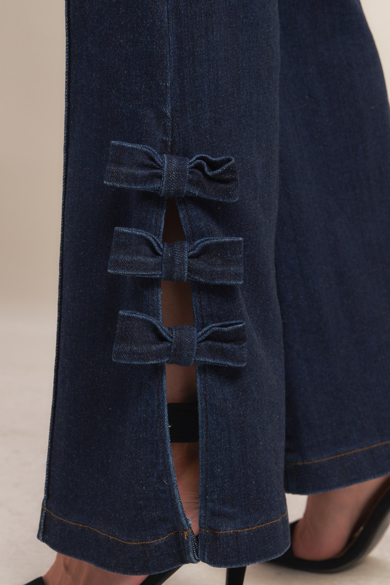 Flying Tomato Vintage Icon Dark Indigo Denim Pants