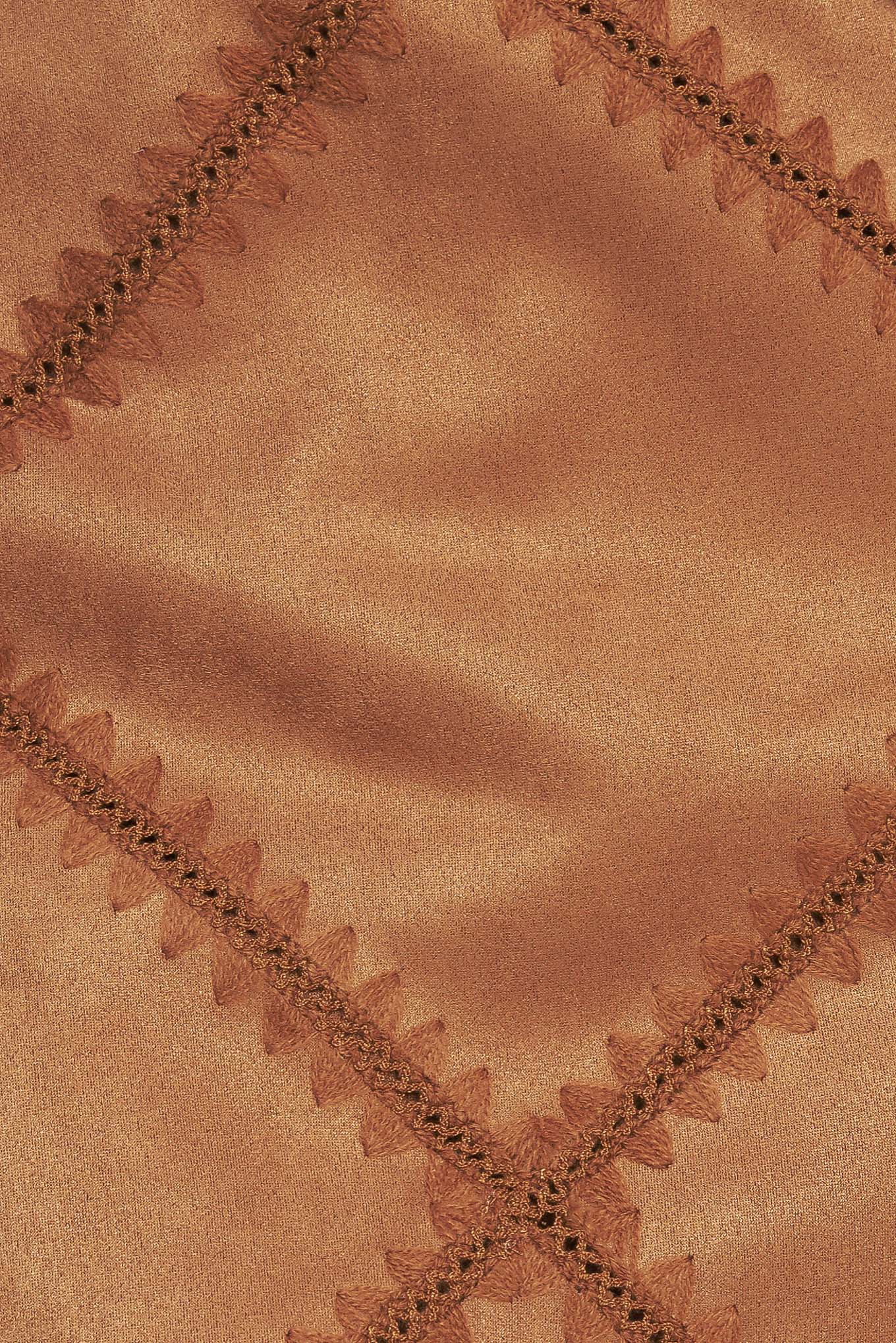 Flying Tomato Terra Patch Faux Suede Skort