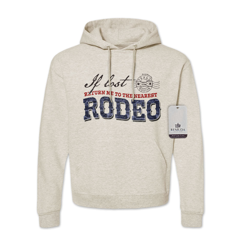 If Lost Return Me To The Nearest Rodeo - Adult Unisex Western Hoodie
