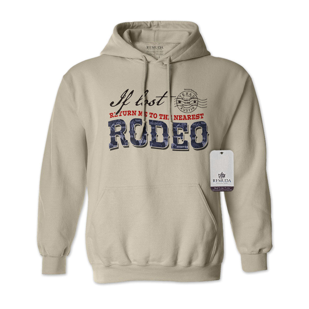 If Lost Return Me To The Nearest Rodeo - Adult Unisex Western Hoodie
