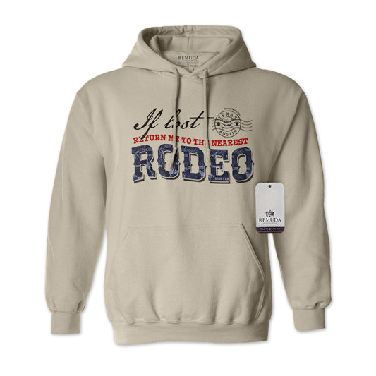 If Lost Return Me To The Nearest Rodeo - Adult Unisex Western Hoodie