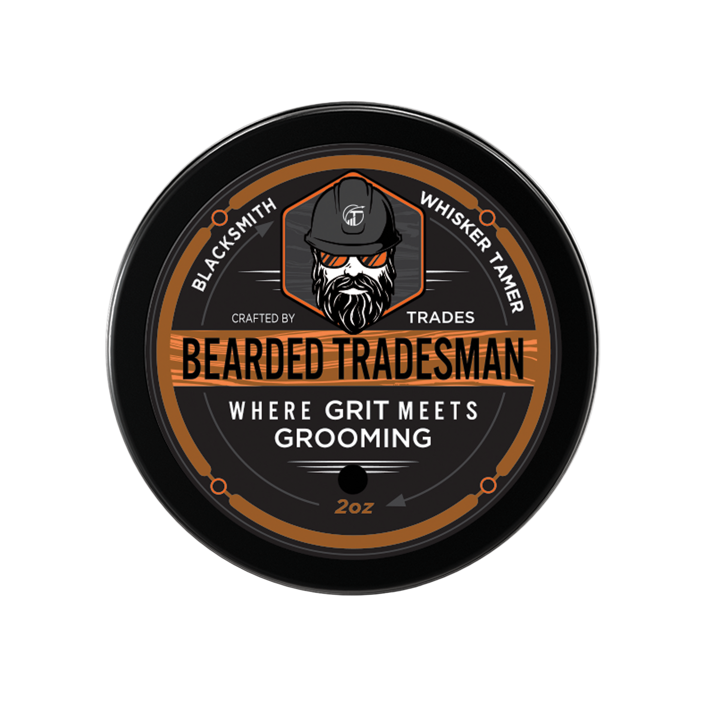 Bearded Tradesman Blacksmith  – Leather & Tobacco - Whisker Tamer