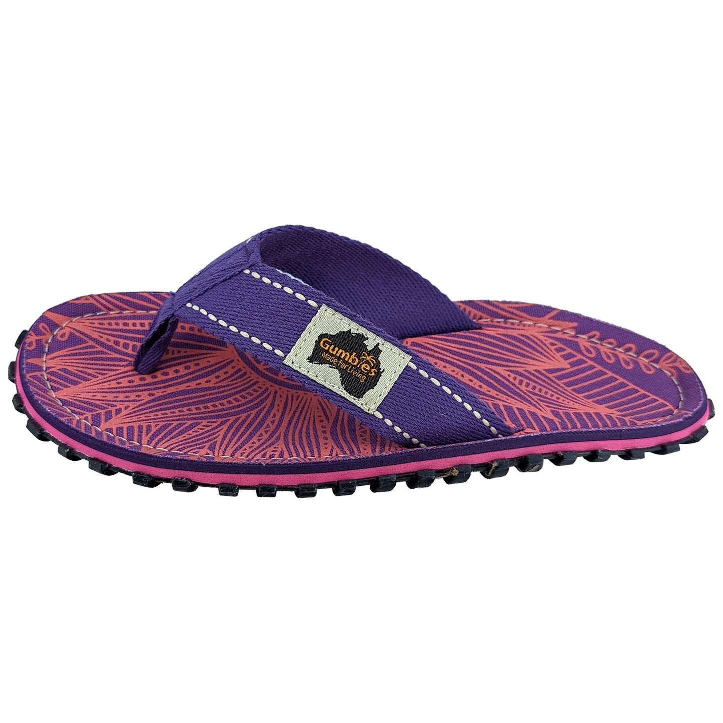 Islander Flip-Flops - Women's - Purple Sunflower