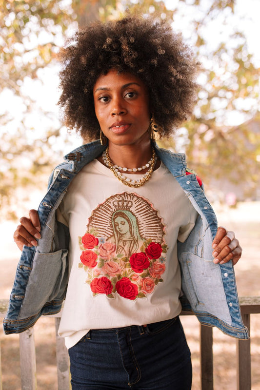 Rodeo Quincy Our Lady of Roses Tee