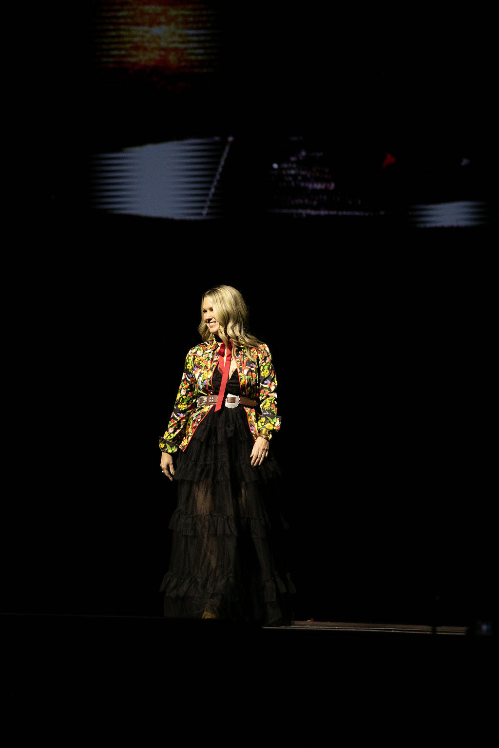 Rodeo Quincy Floral Black Button Up